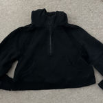 Lululemon  Black Scuba Half-Zip M/L Photo 0