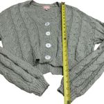 Show Me Your Mumu  Sage Cable Knit Conrad Cardigan Coastal Bohemian Cozy XS Photo 8