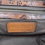 Sundance Purse Brown Tooled Leather Floral Satchel Distressed Boho Western Photo 6