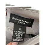 Courtenay Gray Straight Below The Knee Pleated Trim Skirt Women's 14 New Photo 2