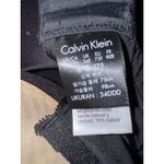 Calvin Klein Brand New  Women's Size 34DDD Black Unlined Full Coverage Bra Photo 7