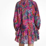 Farm Rio  Rainbow Macaws Purple Minidress - Size XS Photo 2