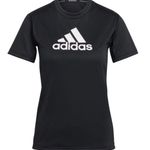 Adidas NWT Womens  Primeblue Designed To Move Short Sleeve Sport Tee - Sz S Photo 2