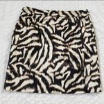 Ann Taylor  Animal Print Dressy A-Line Skirt - 8 EUC Photo 7
