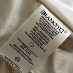 BLANK NYC  Women's Cream Suede Geninue Leather Biker Moto Jacket Photo 11