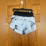 Source Unknown Women's - Amazon Athletic - Black and White Tie-Dye Shorts Photo 3