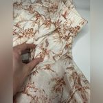 C&C California  Tropical Print Linen Cropped Pants / Wide-Leg Pants Medium Photo 3