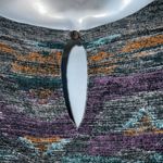 Free People FREE‎ PEOPLE Punched  Diamonds Forever Aztec Eyelet Tunic Top EUC Size Small Photo 6