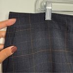 NWT Kasper Indigo‎ Multi Plaid Dress Pants Straight Leg Size 16 Blue Photo 11