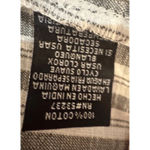 Mlle Gabrielle  Long Gray And White Stripped Button Down Dress XL Photo 6