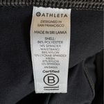 Athleta  All Over Gleam Faux Leather High Rise Black Leggings Size L Photo 12