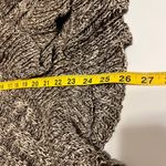 Open Front Waterfall Cardigan‎ Brown Size Large Chunky Ruffle Boho Cottage Y2K Photo 9