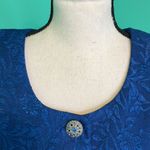 Victoria Morgan Suit Jacket Blue Size 16 Photo 3