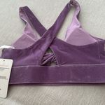 Fabletics NWT Oasis twist front velour sports bra Photo 1