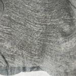 ZARA  Essentials Gray Linen‎ Blend Relaxed Fit Short Sleeve Tee Casual Size S Photo 4