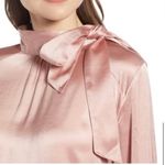 Something Navy  Easy Tie Neck Top Pink Size‎ XS Photo 1