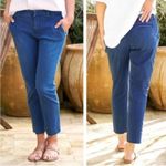Frank & Eileen  Wicklow Italian Blue Denim Crop Chinos 2 Photo 6