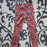 Lululemon Final Lap Crop TIGHTS SZ 8 *23" Efflorescent Dark Canyon Onyx Blue Photo 4