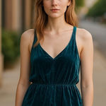 Urban Outfitters Ecote  Green vous‎ cami tank XS Photo 0