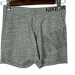 Nike Pro Dri-Fit Gray Logo Compression 3" Training Shorts M Photo 0