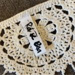 Rat & Boa White Crochet Resortwear Dress Medium Photo 4