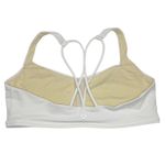 Lululemon  Free To Be Bra White Size 8 Luxtreme Light Support Yoga EUC Photo 2