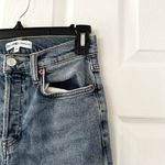 RE/DONE Originals 2019 High Rise Stove Pipe Raw Hem Light Wash 25 190-3WSTV27 Photo 4