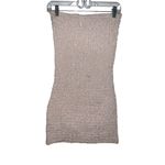 Petersyn‎ Nora Mini Dress Melon Smocked Strapless Size XS New Peach Polyester Orange Photo 4