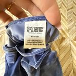 PINK - Victoria's Secret  Velvet Camisole Top Blue Dog Logo Adjustable Straps M Photo 1