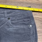 J. McLaughlin  Watson Velvet Jeans Gray Size 4 Ankle Corduroy Office Casual Work Photo 3