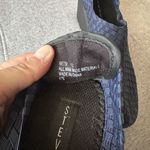 Steven By Steve Madden Women Betsi Navy Blue Woven Platform Wedge Shoes Size 10 Photo 7