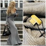 Michael Kors Michale Kors Italian Yarn Off Shoulder Maxi Dress Photo 11