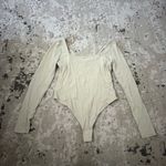 Lululemon  Wundermost Ultra-Soft Nulu Square-Neck Long-Sleeve Bodysuit Size M Photo 1