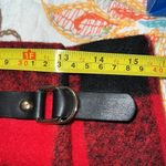 Forever 21  juniors size large red and black plaid button and buckle skirt mini Photo 10