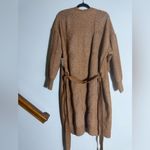 Nine West  Cozy Brown Knit long Cardigan size XXL Photo 5