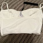 Indah Cutlass Solid Bustier Crop Tank Photo 4