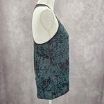 Champion Black Blue Polka Dot Racerback Activewear Duo Dry Tank Top Small Photo 2