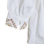 Knox Rose Embroidered Popover Top Womens Size XS 3/4 Sleeves Boho Photo 5