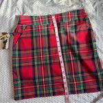 Royal & Awesome Royal Stewart Tartan Ladies Golf Skort 2 NEW Red Size XS Photo 4