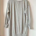 Free People  Beach Gray Slouchy Oversized Pullover Size XS Photo 5