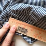 Madewell  High Rise Denim Shorts Blue White Stripe Size 25‎ Women's Casual Photo 5