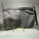 A NWT Rare Santa Barbara Design Studio Sunshine Gray Canvas Zip Bag Photo 3