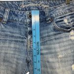 American Eagle Favorite Boyfriend Jeans Distressed Y2K Retro 90s Bootcut Size 6 Blue Photo 10