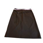 Loft y2k era brown skirt with built in belt Photo 2