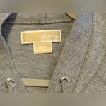 Michael Kors Heather Gray Short Sleeve Hoodie size small Photo 1