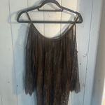 Unbranded Dark Black Lace Blouse / Beach Cover Photo 1