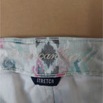 American Eagle Outfitters Stretch Aztec Raw Hem Shorts 6 Boho Southwestern Indie Photo 2