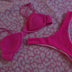 Hot Pink Bikini Set Size M Photo 0