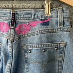 Cruel Girl Y2K  Low Rise Pink Embroidered Jeans Size 7 / 26 Photo 6