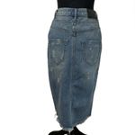 One Teaspoon Revolve Distressed Blue Denim Skirt(Size 26) Photo 3